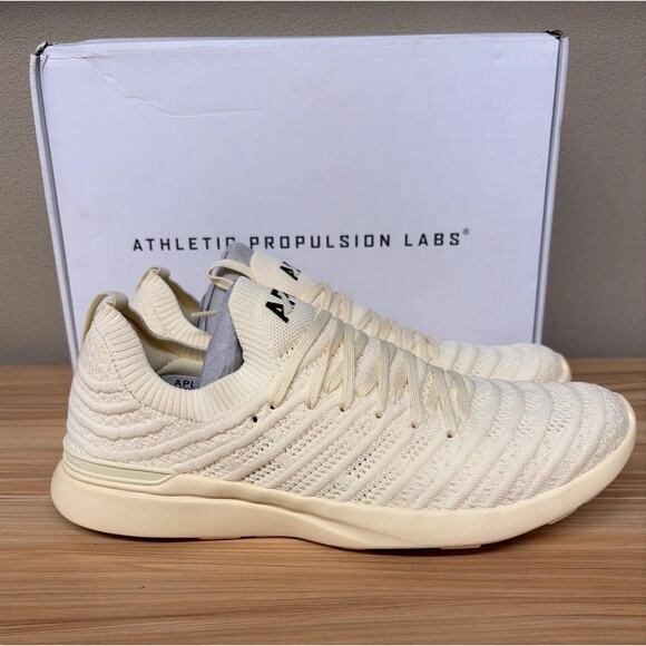 APL Men’s Techloom Wave Vanilla/Black Size 8 - Picture 1 of 6